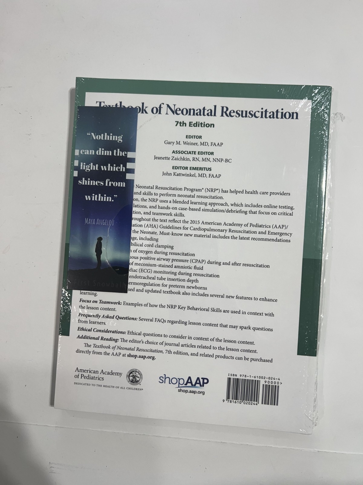 Nrp Ser.: Textbook of Neonatal Resuscitation by American Heart Association, Gary