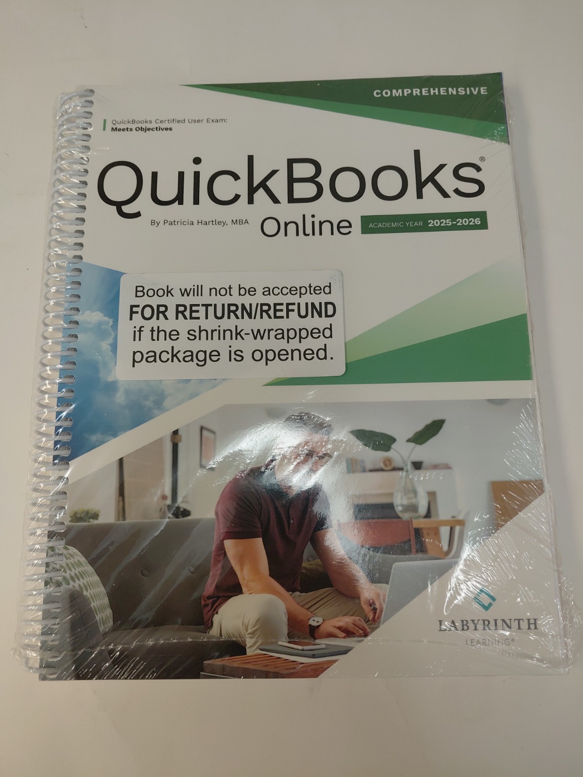 QuickBooks Online: Comprehensive, Academic Year 2025-2026 by Patricia Hartley