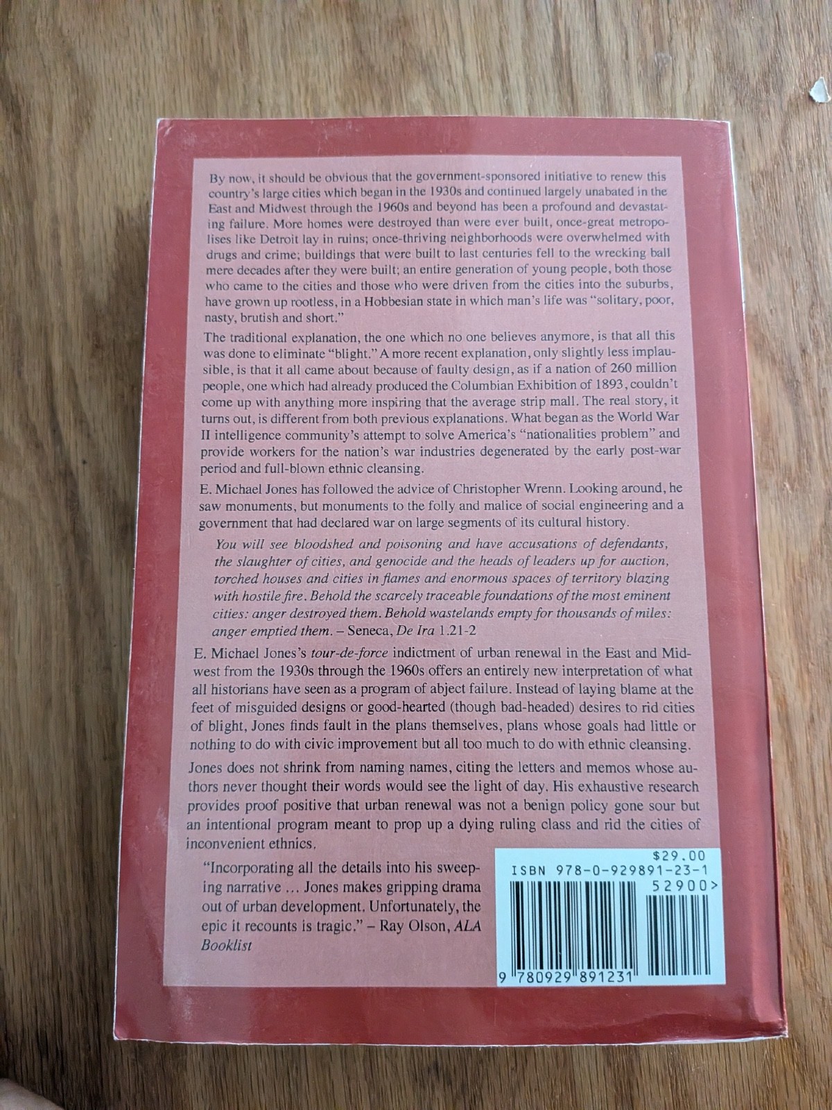 Slaughter of Cities: – E. Michael Jones – NEW – US Seller