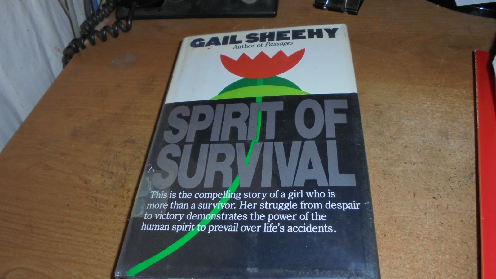 Spirit of Survival by Gail Sheehy (1987, Hardcover, Large Type 0