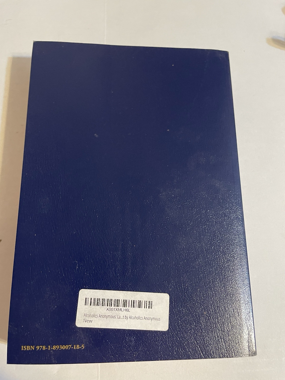 Alcoholics Anonymous, Large Print Trade Paperback Large Type Edition