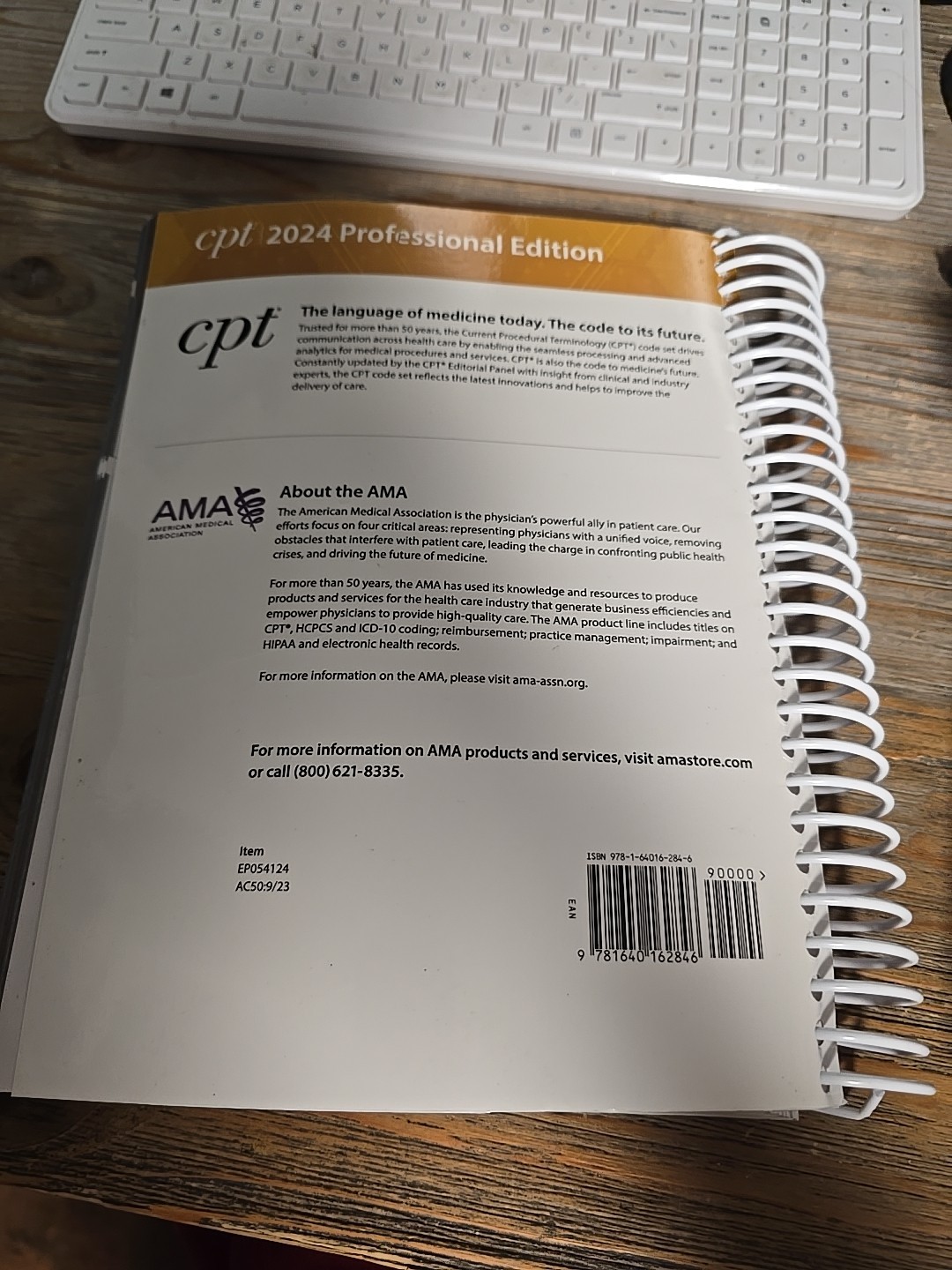 CPT Professional 2024 by American Medical Association: Used