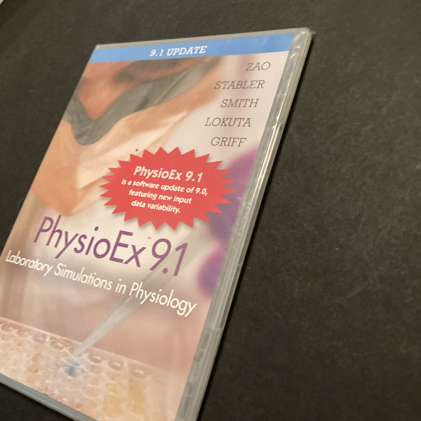 PhysioEx 9.1: Laboratory Simulations in Physiology CD NEW Sealed