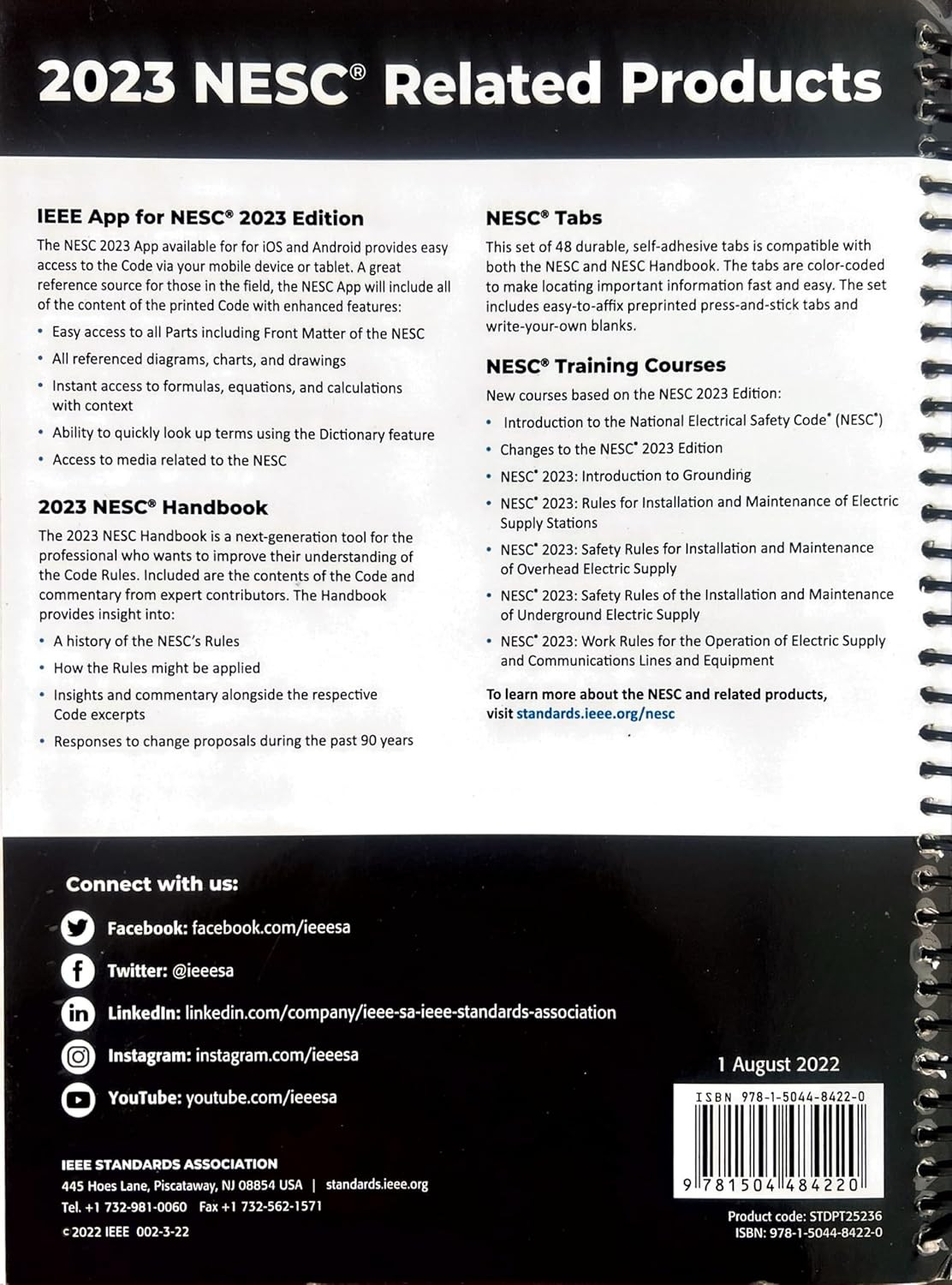 IEEE Nesc 2023 Spiral National Electrical Safety Code