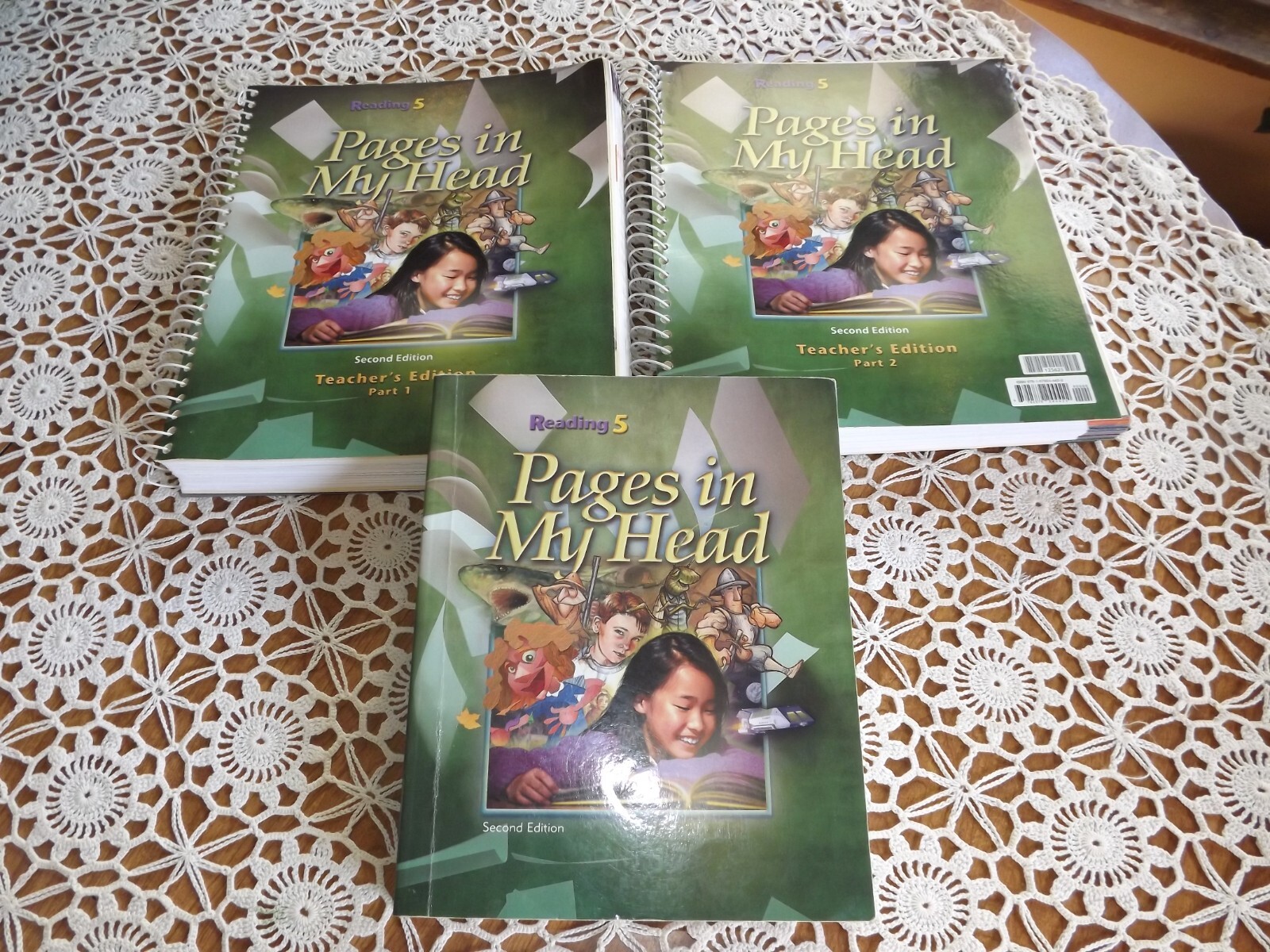 BJU Press Grade 5 Pages in My Head, 2nd Ed Student Reader & Teacher Editions