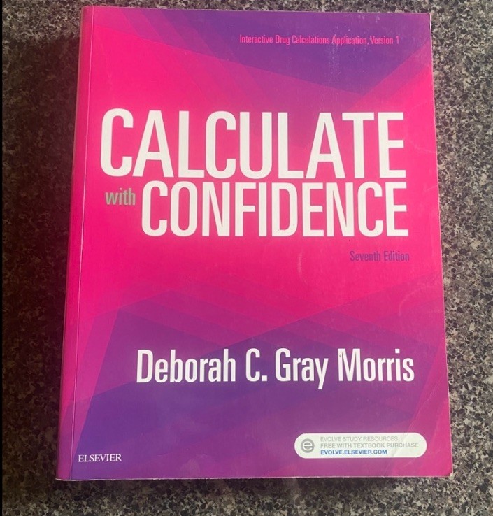 Calculate with Confidence by Gray Morris, Deborah C. | Drug Pharmacology Study |