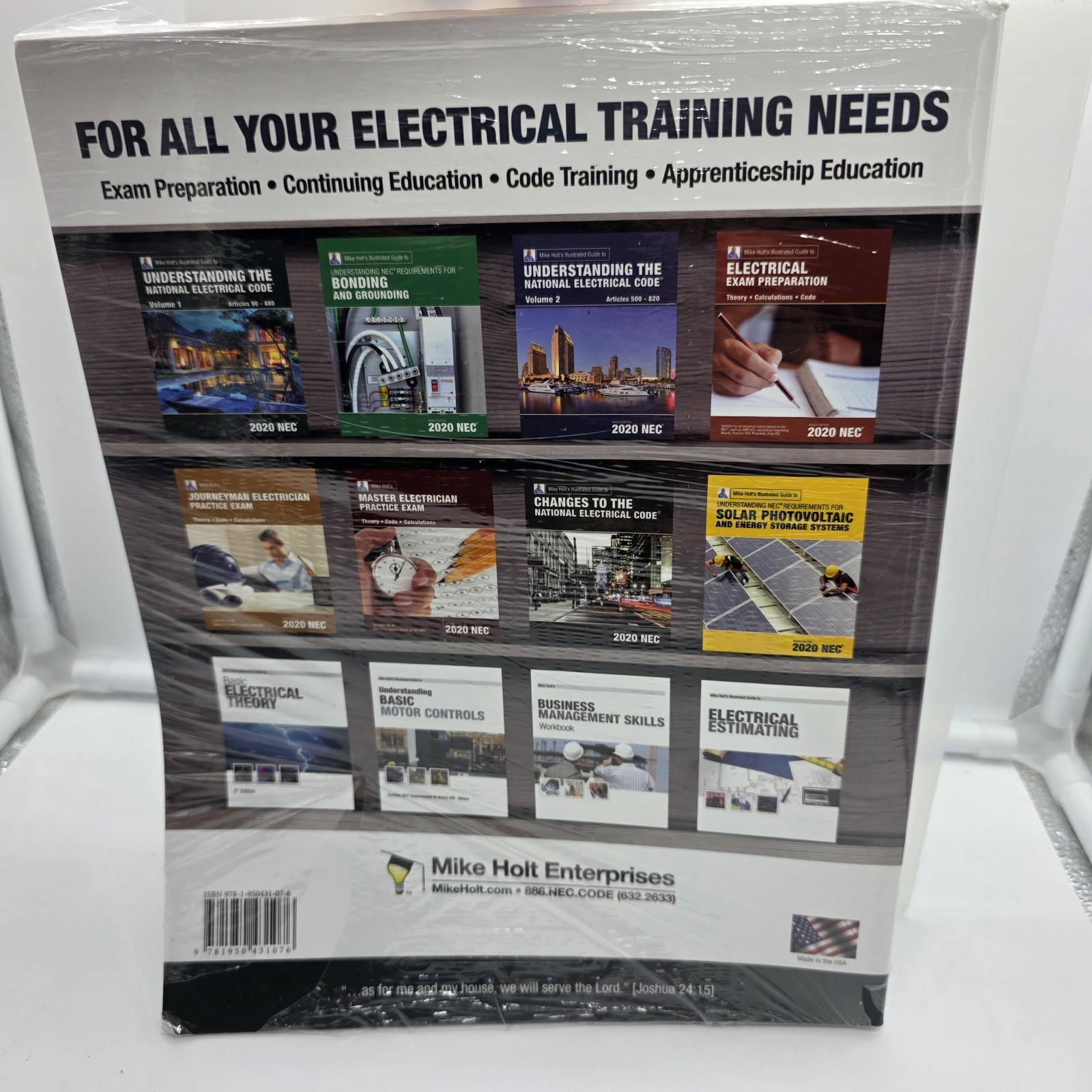 Mike Holt Understanding The National Electrical Code Vol 1 2020 NEC Sealed