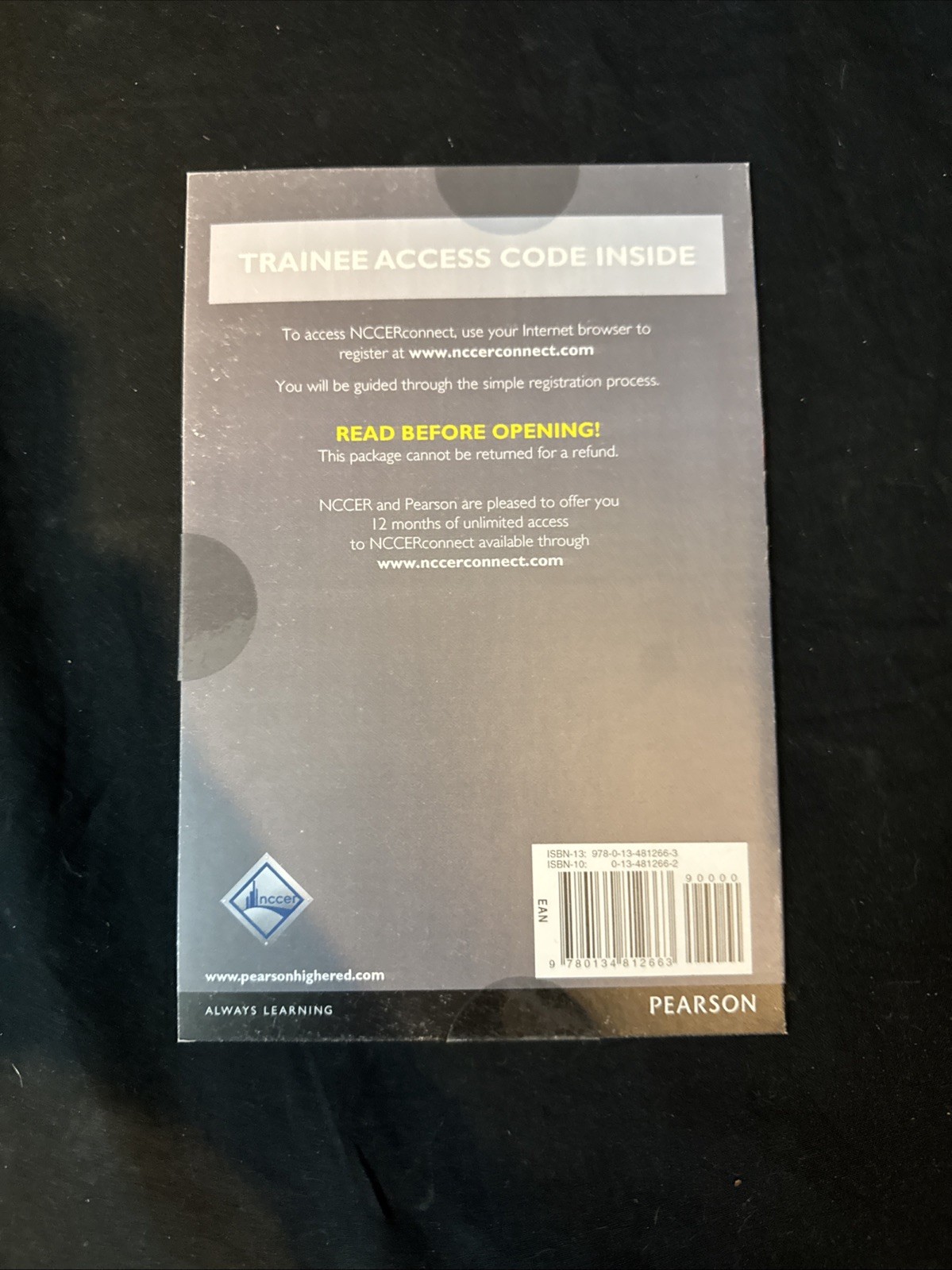 Electrical Trainee Guide Level 3 by NCCER (2017) Two Used Paperback Access Code