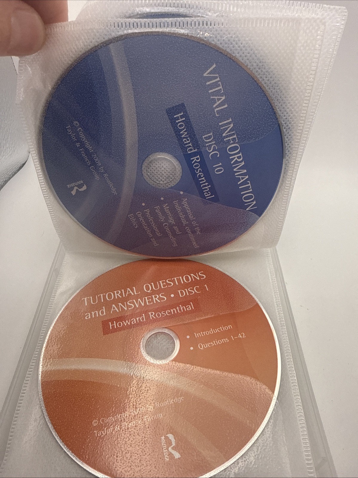 Vital Information and Review Questions-NCE and State Counseling Exams CD’s