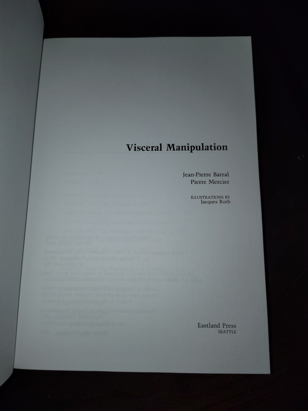 Visceral Manipulation by Pierre Mercier and Jean-Pierre Barral (2006, Hardcover)