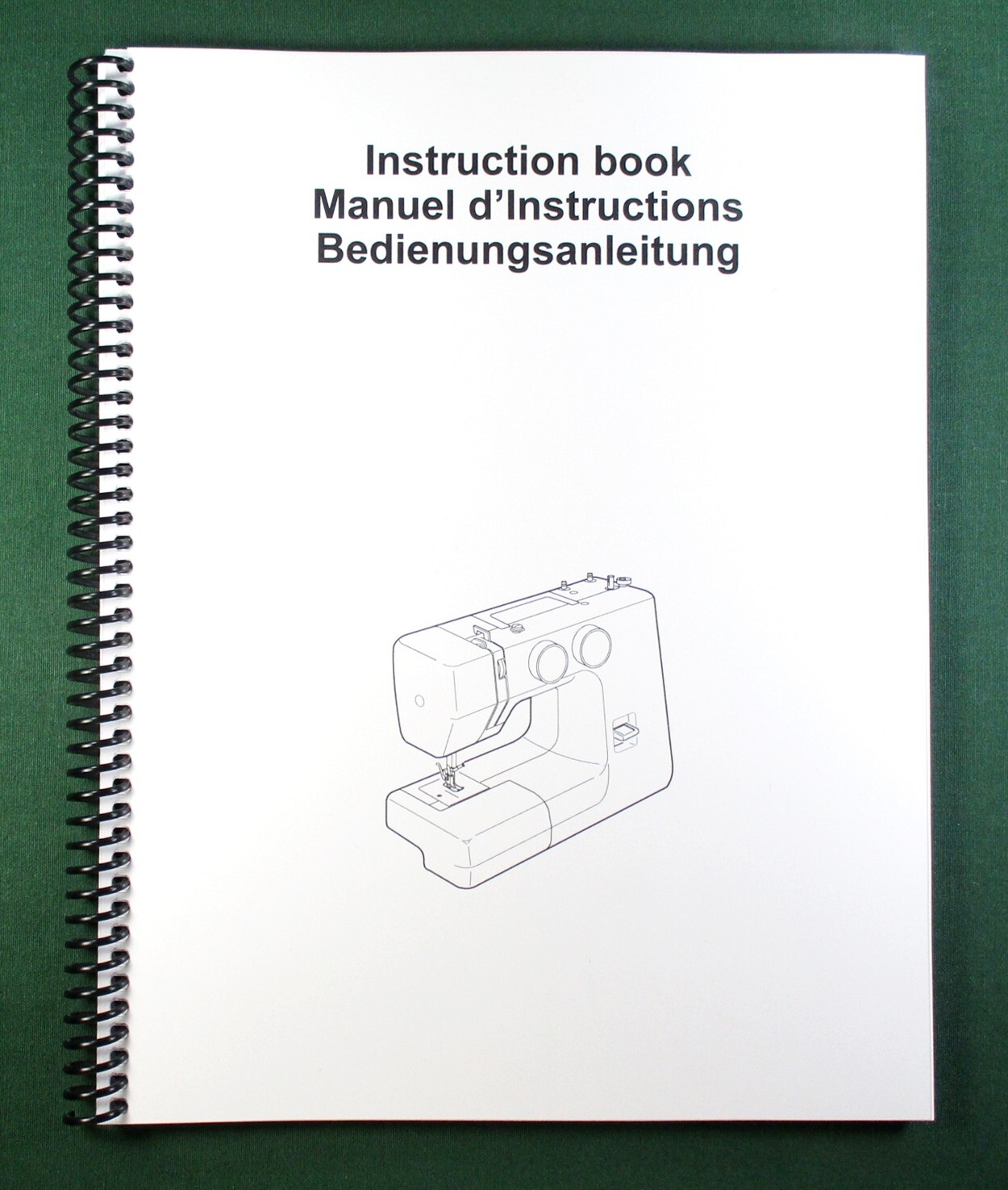 Elna 160 Instruction Manual: 76 Pages & Protective Covers!
