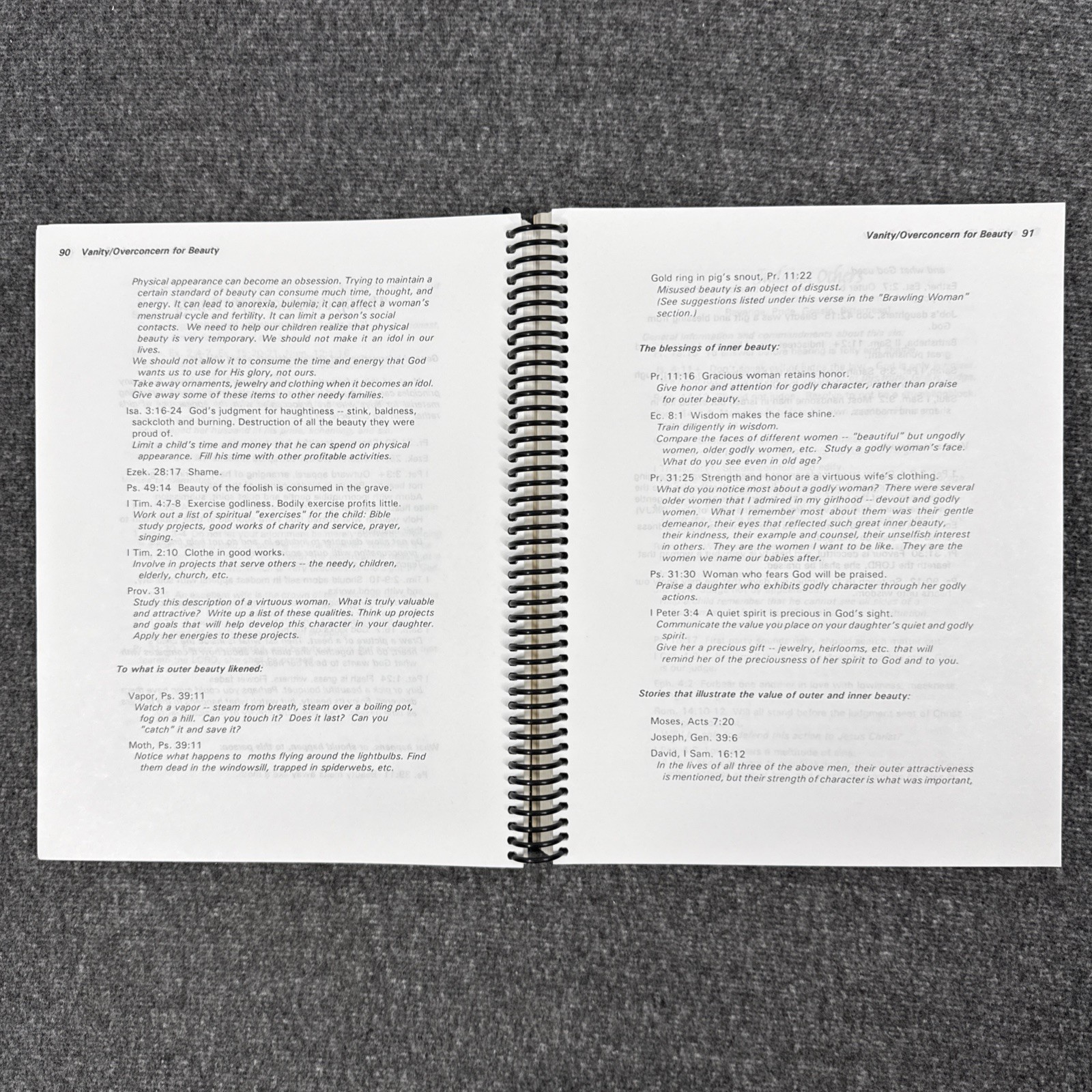 For Instruction in Righteousness (DoorPosts) Pam Forster 1995 Revised Edition