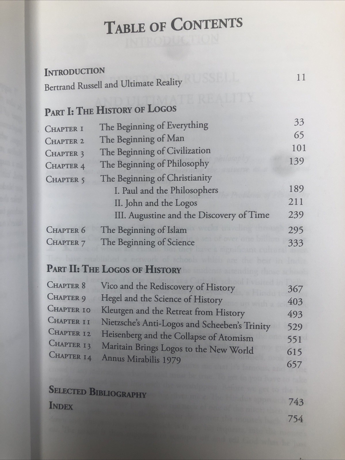 LOGOS RISING – A HISTORY OF ULTIMATE REALITY