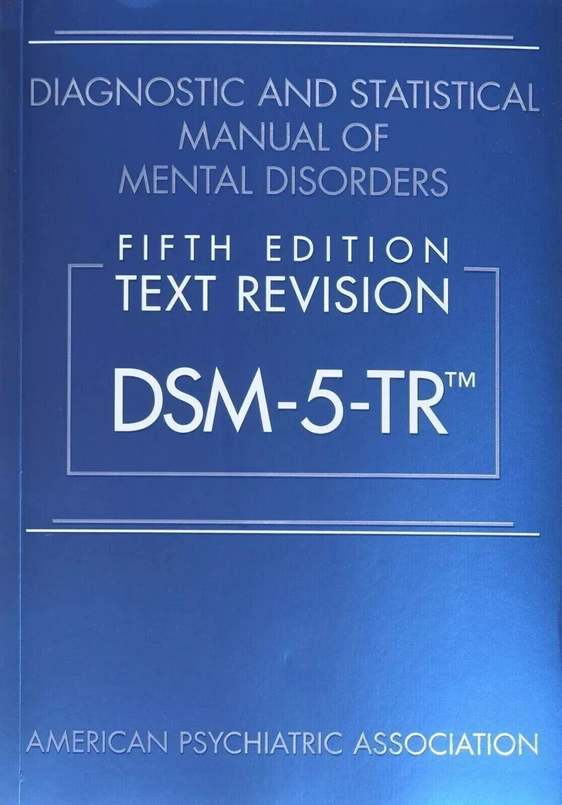 Diagnostic and Statistical Manual of Mental DSM-5-TR Paperback Free Ship