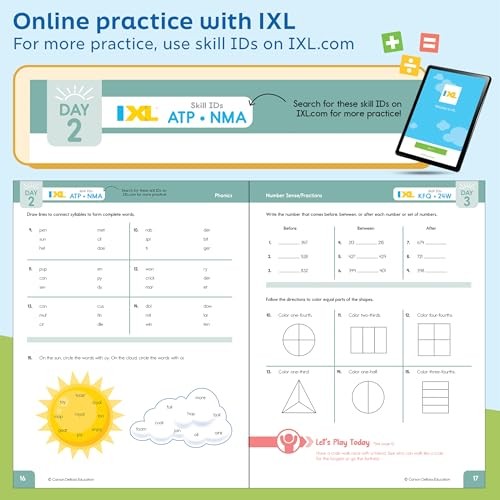 Summer Learning Workbook 2nd to 3rd Grade 160 Pages Fun Activities and Progre…