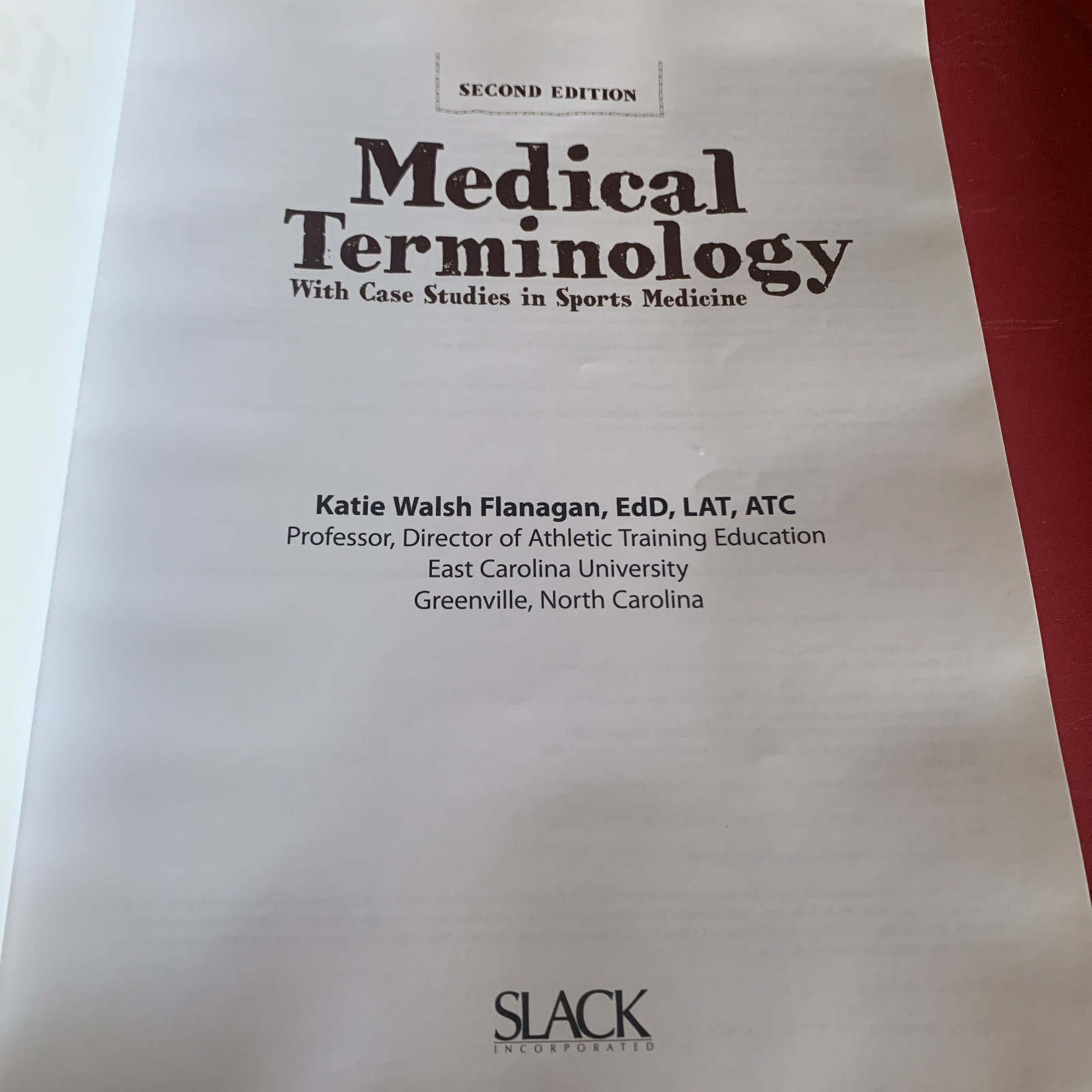 Medical Terminology with Case Studies in Sports Medicine by Katie Walsh Flanagan