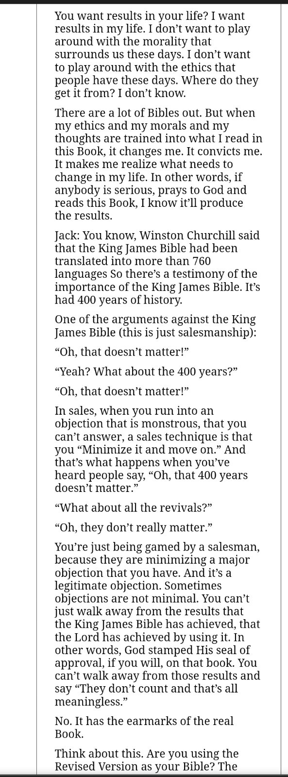CAN YOU TRUST JUST ONE BIBLE? | DAVID W DANIELS | CHICK PUBLICATIONS | 160 PAGES