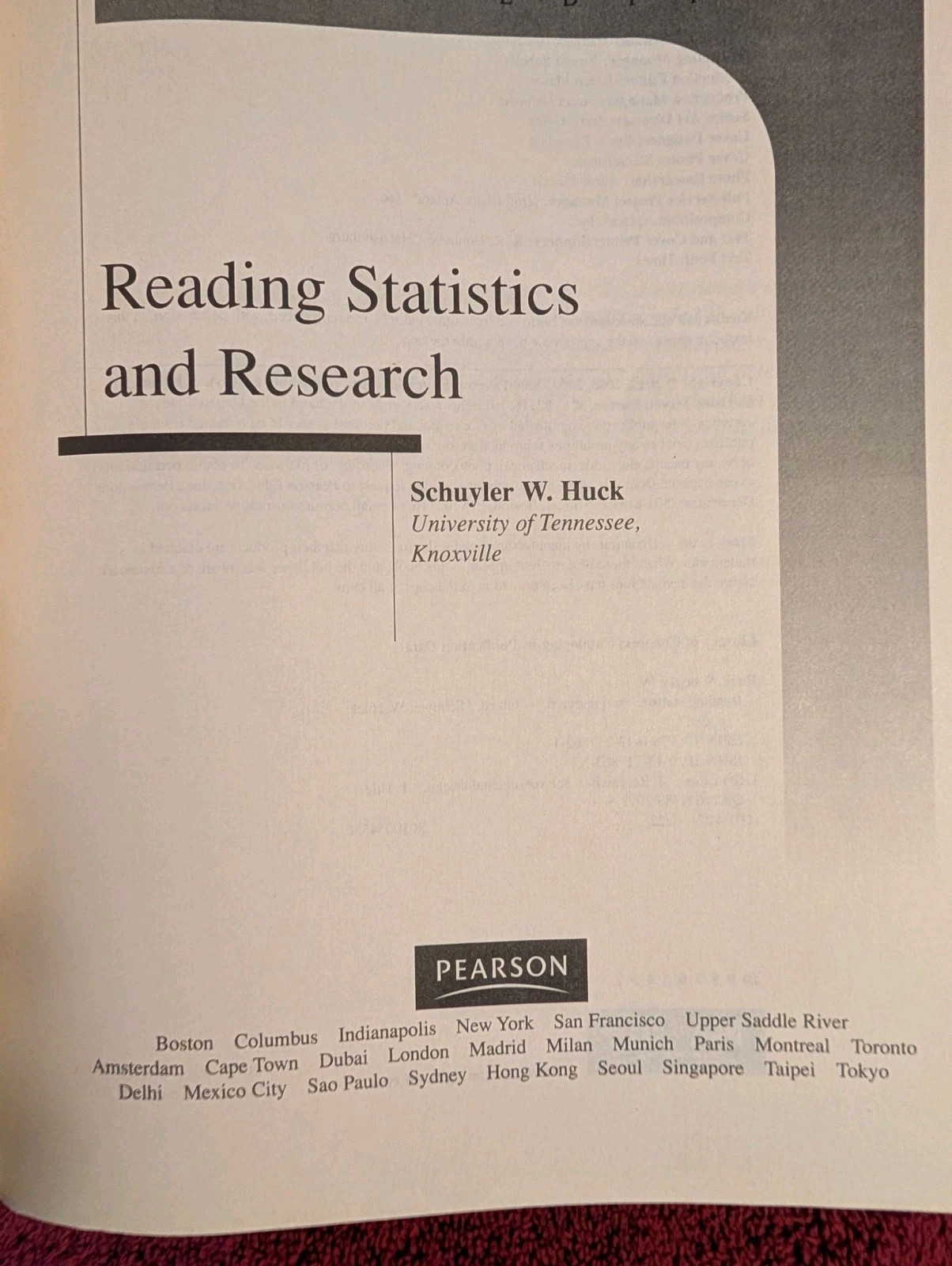 Reading Statistics and Research 6th Edition Schuyler Huck–VG