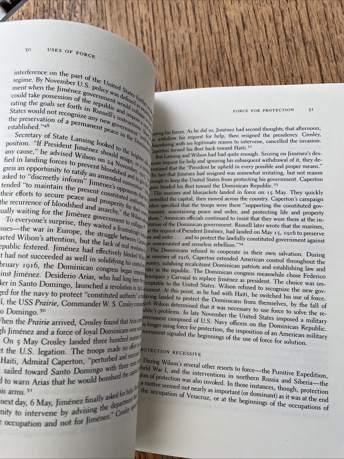 Uses Of Force And Wilsonian Foreign Policy Frederick S Calhoun 1993