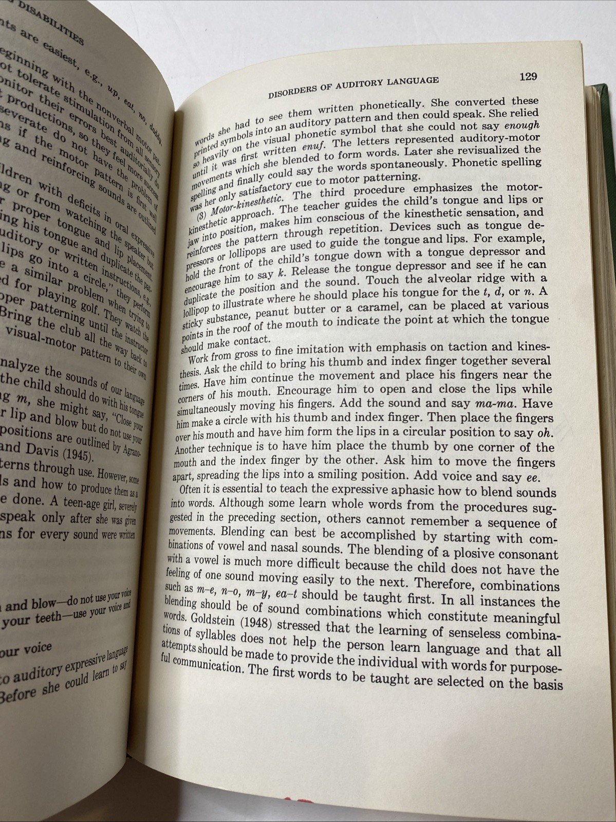 LEARNING DISABILITIES: EDUCATIONAL PRINCIPLES AND By Doris J. Johnson & Helmer
