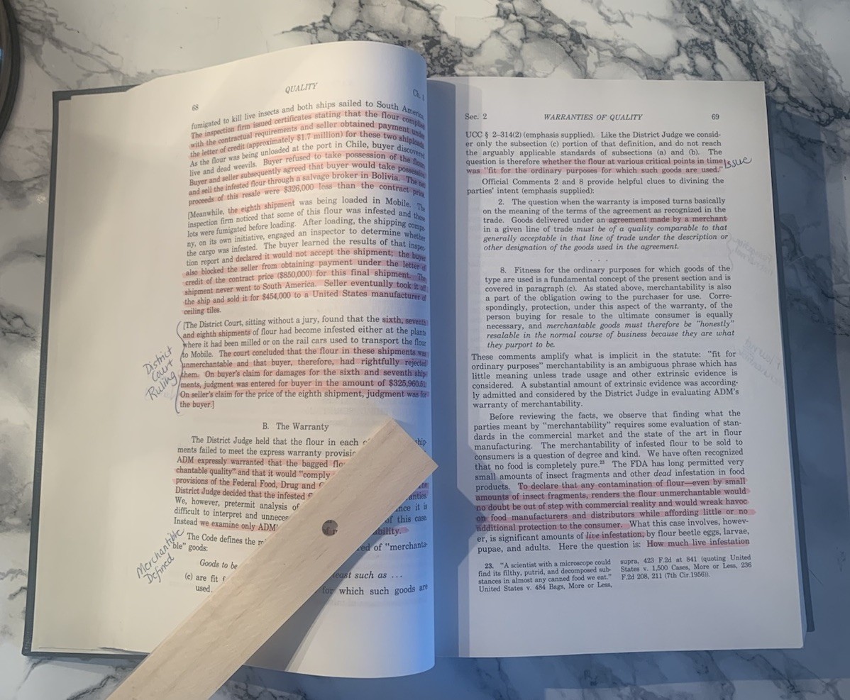 Law of Sales and Secured Financing -University Casebook Series 1993 6th Edition