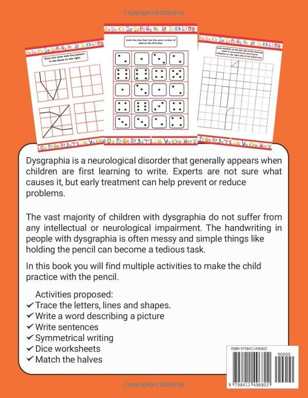 Dysgraphia tools for kids. 100 activities and games to improve writing skills…
