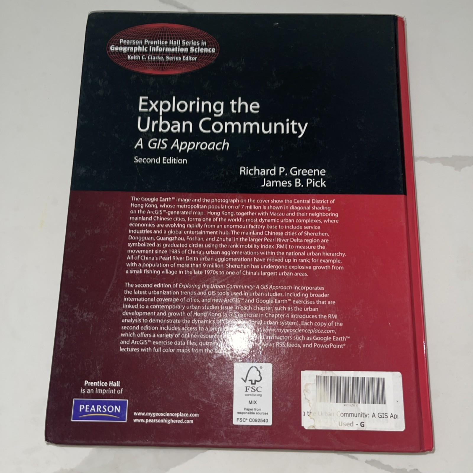 Exploring the Urban Community : A GIS Approach 2nd Edition Greene Pick