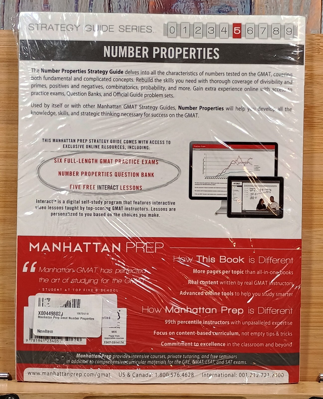 Manhattan Prep Gmat Strategy Guides: GMAT Number Properties by Manhattan Prep…