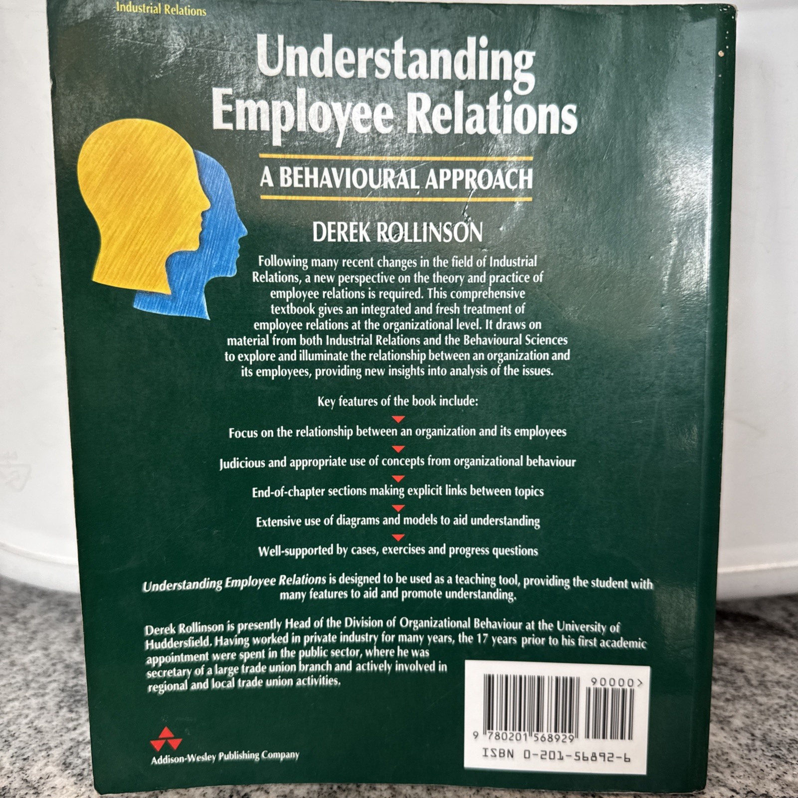 Understanding Employee Relations: A Behavioural Approach-Dr Dere
