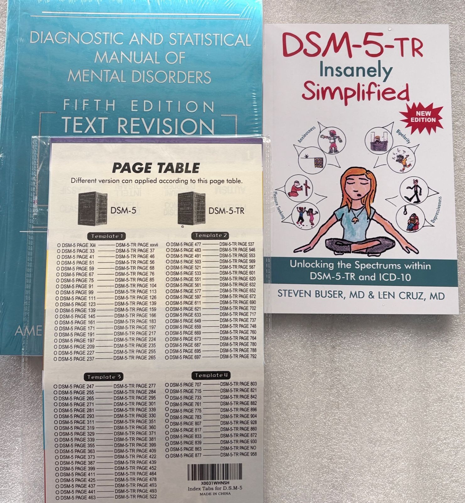DSM-5-TR WITH SIMPLIFIED AND TAB