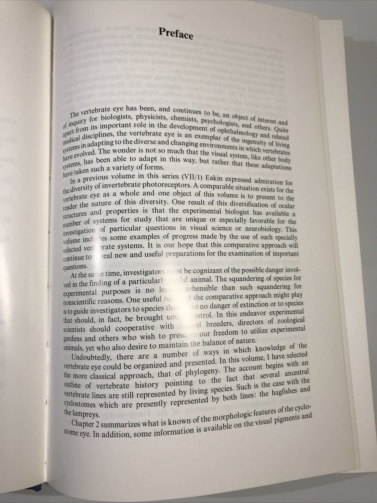Handbook of Sensory Physiology Volume VII/5 The Visual System in Vertebrates