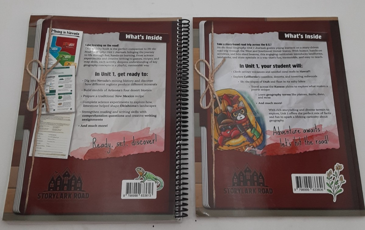 Hit The Road Geography Unit 1 Activities Wrkbk + Journals Unused