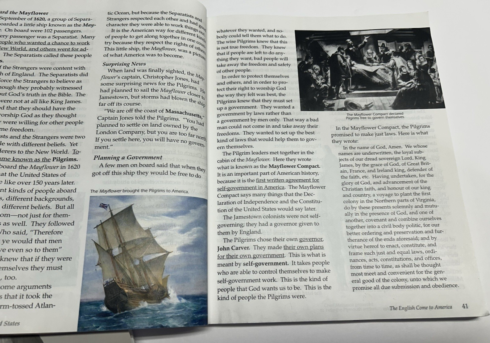 A Beka The History Of Our United States Homeschool Curriculum Book and maps