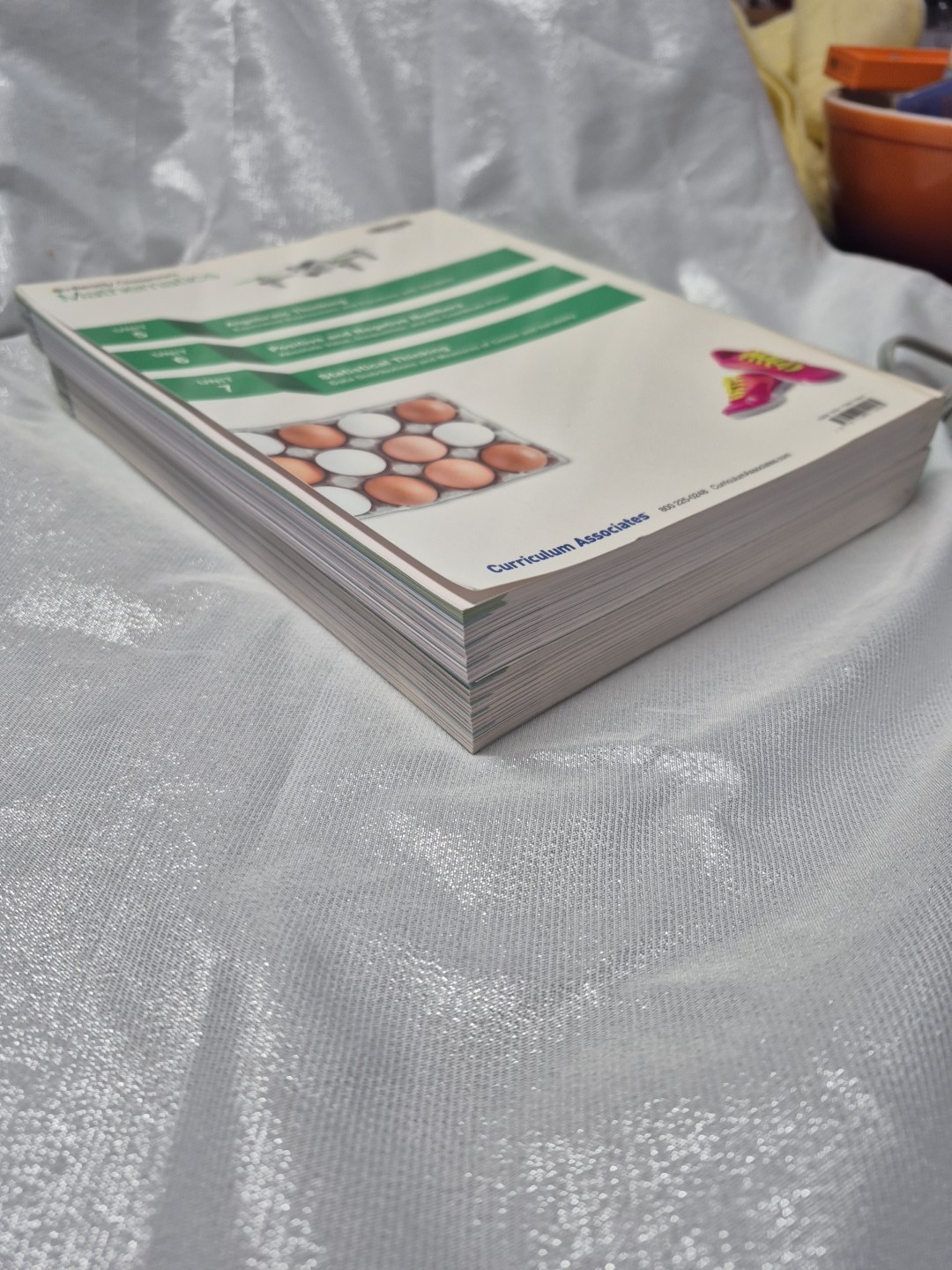 i-Ready Classroom Mathematics Grade 6 Volume 1 And 2 Student Workbooks Unit 1-7
