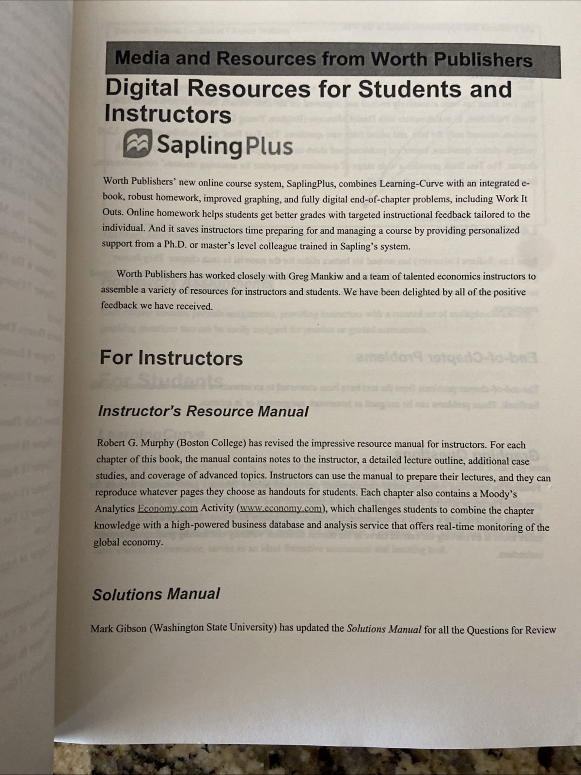 Principles of Macroeconomics – Paperback, by Mankiw – Very Good – 10th edition