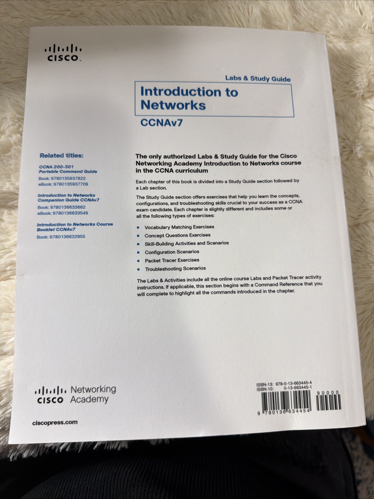 Lab Companion Ser.: Introduction to Networks Labs and Study Guide (CCNAv7) by…