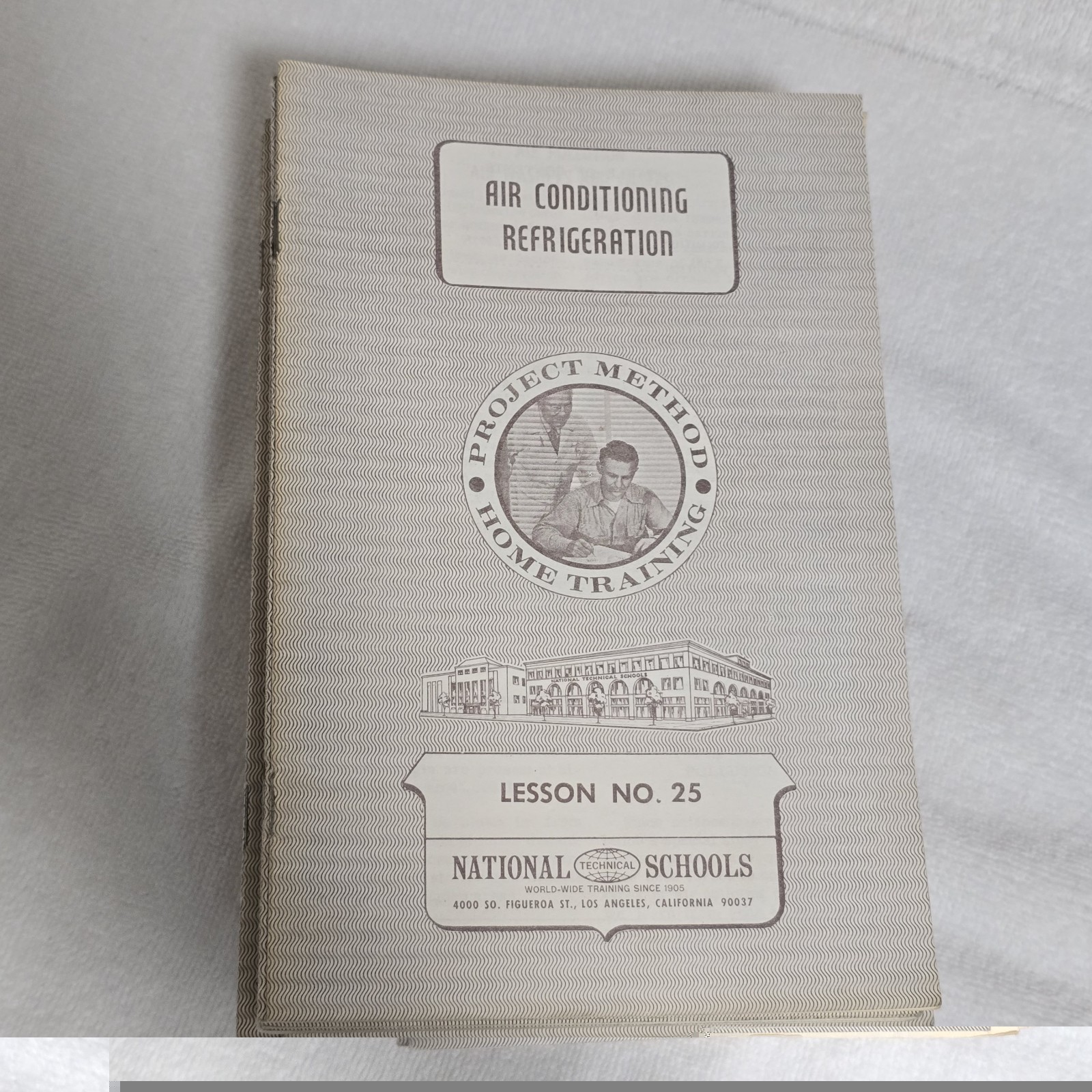 VTG National Technical Schools Air Conditioning Refrigeration HVAC Course Books