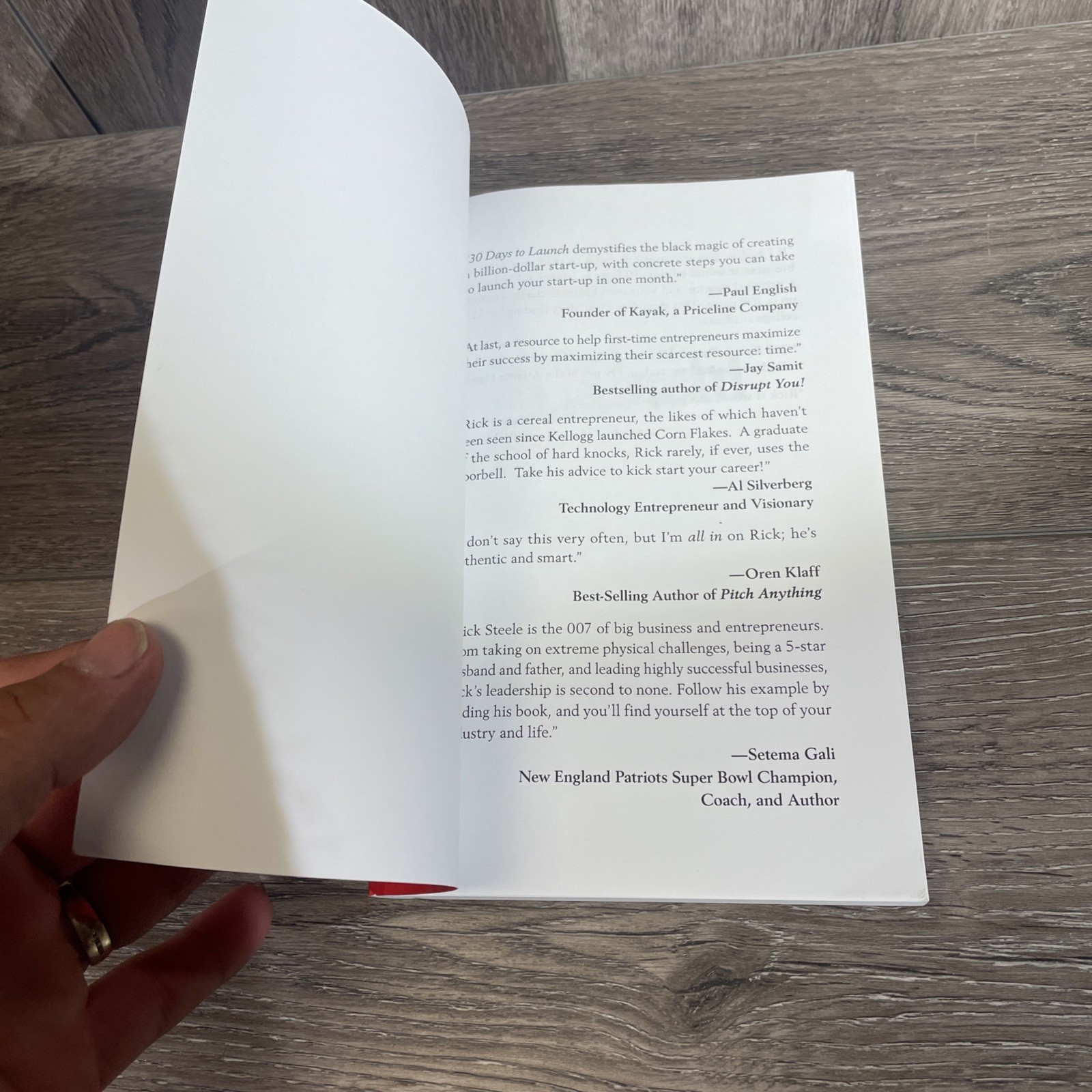 30 Days to Launch!: An Entrepreneurs Diary To Building A Billion Dollar Busi…