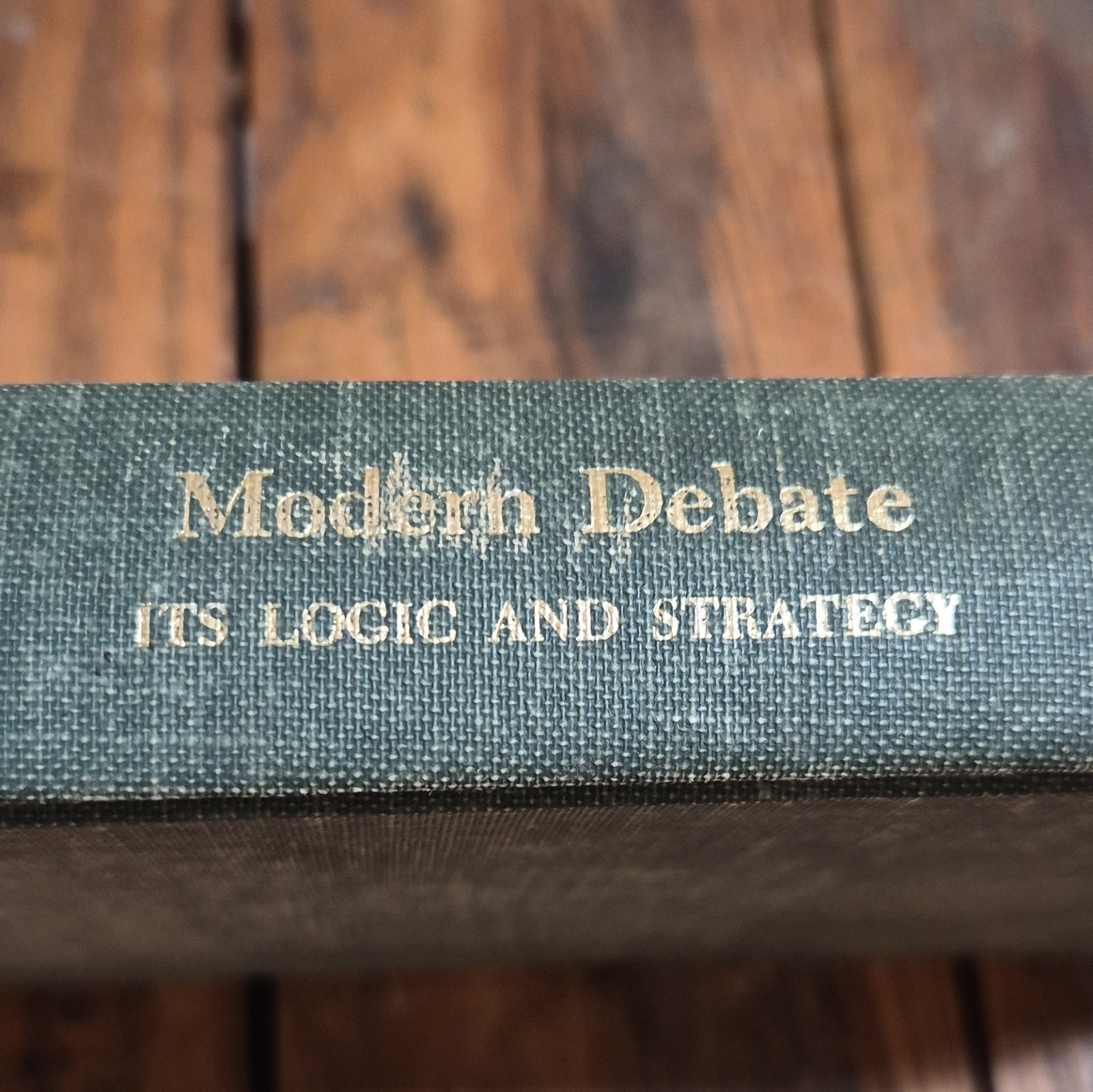Modern Debate: Its Logic and Strategy by Kruger McGraw-Hill 1960 Hardcover
