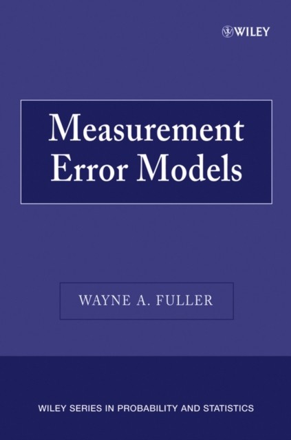 Fuller – Measurement Error Models P – New paperback or softback – X555z