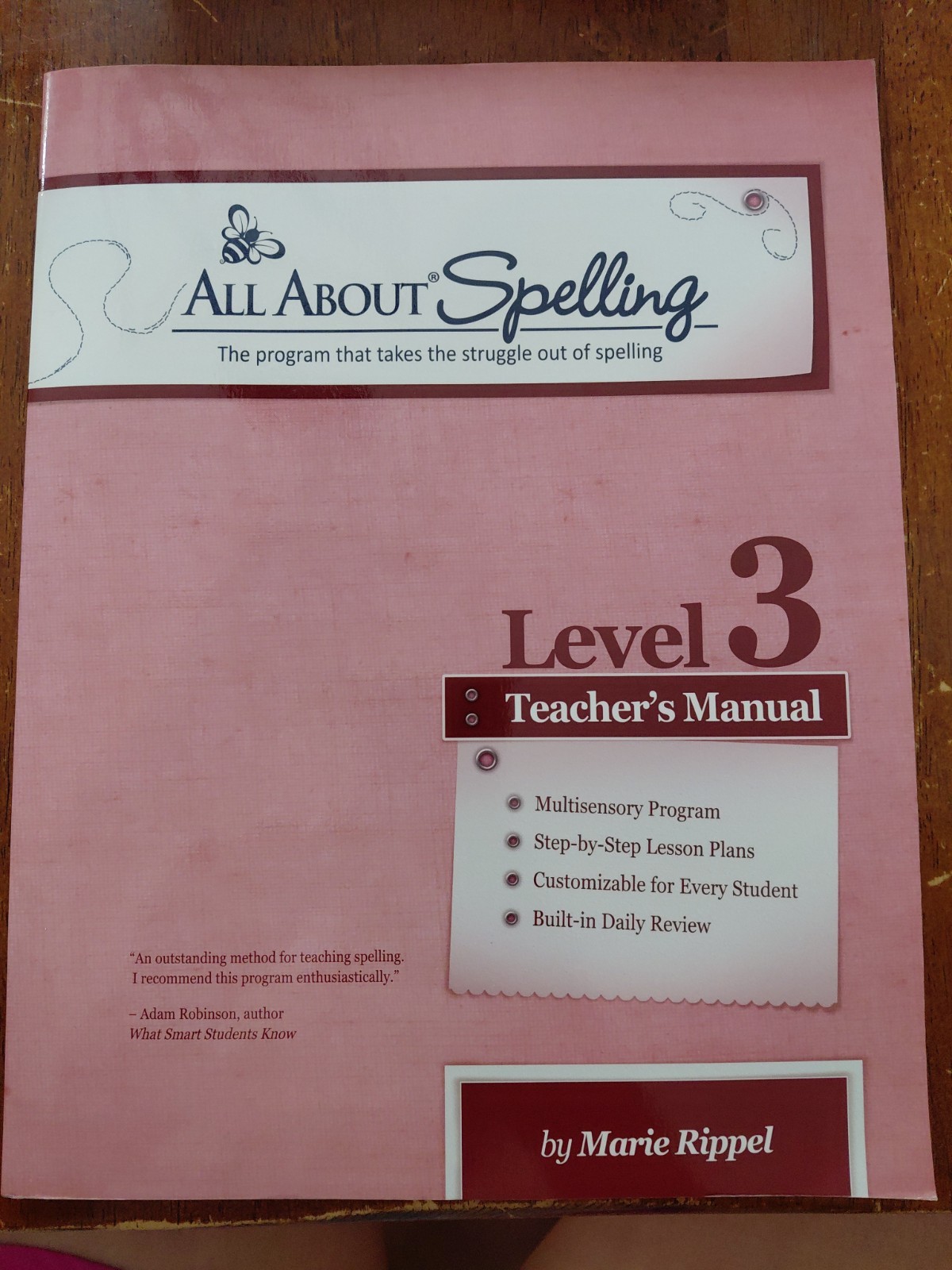 All About Spelling Level 3 Teacher’s Manual Teacher’s Edition Marie Rippel