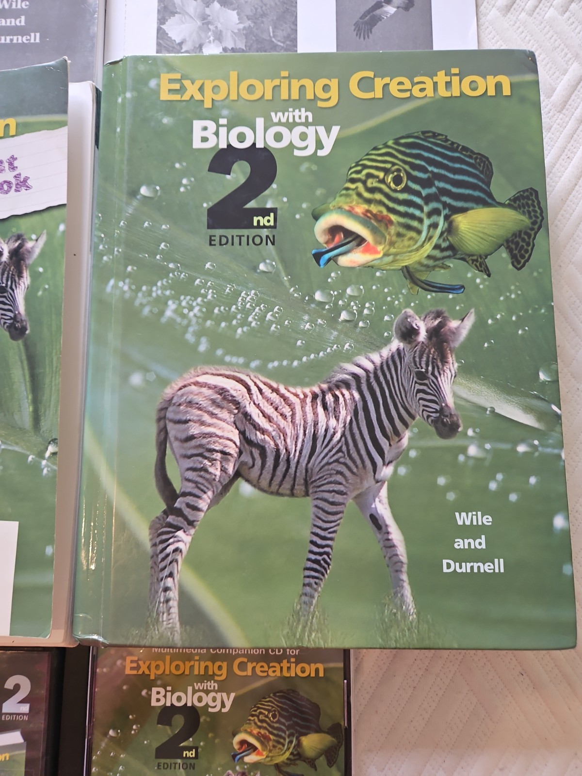 Apologia Exploring Creation With Biology 2nd Edition 6 Item Lot Video…