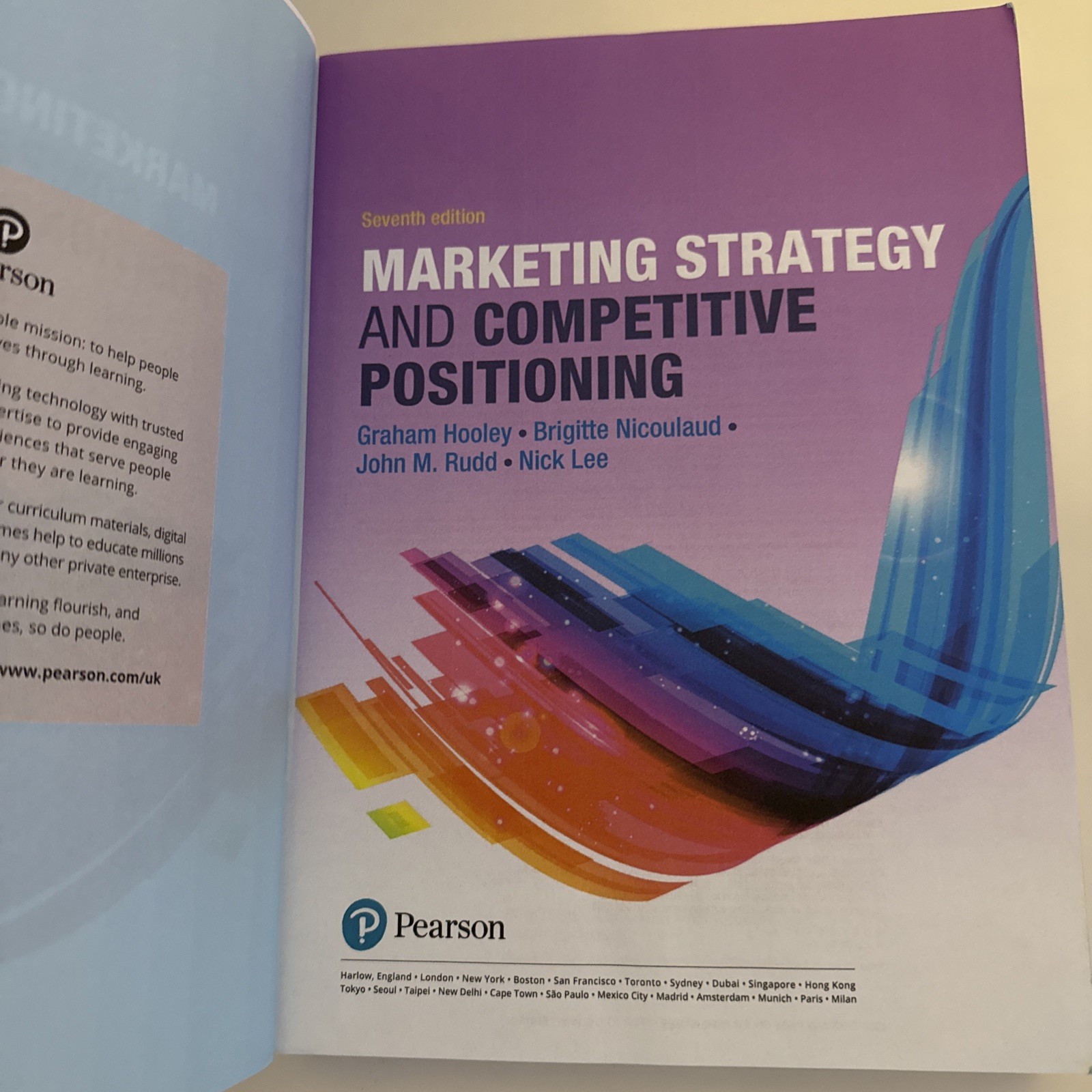 Marketing Strategy and Competitive Positioning, 7th Edition – Hooley, Graham