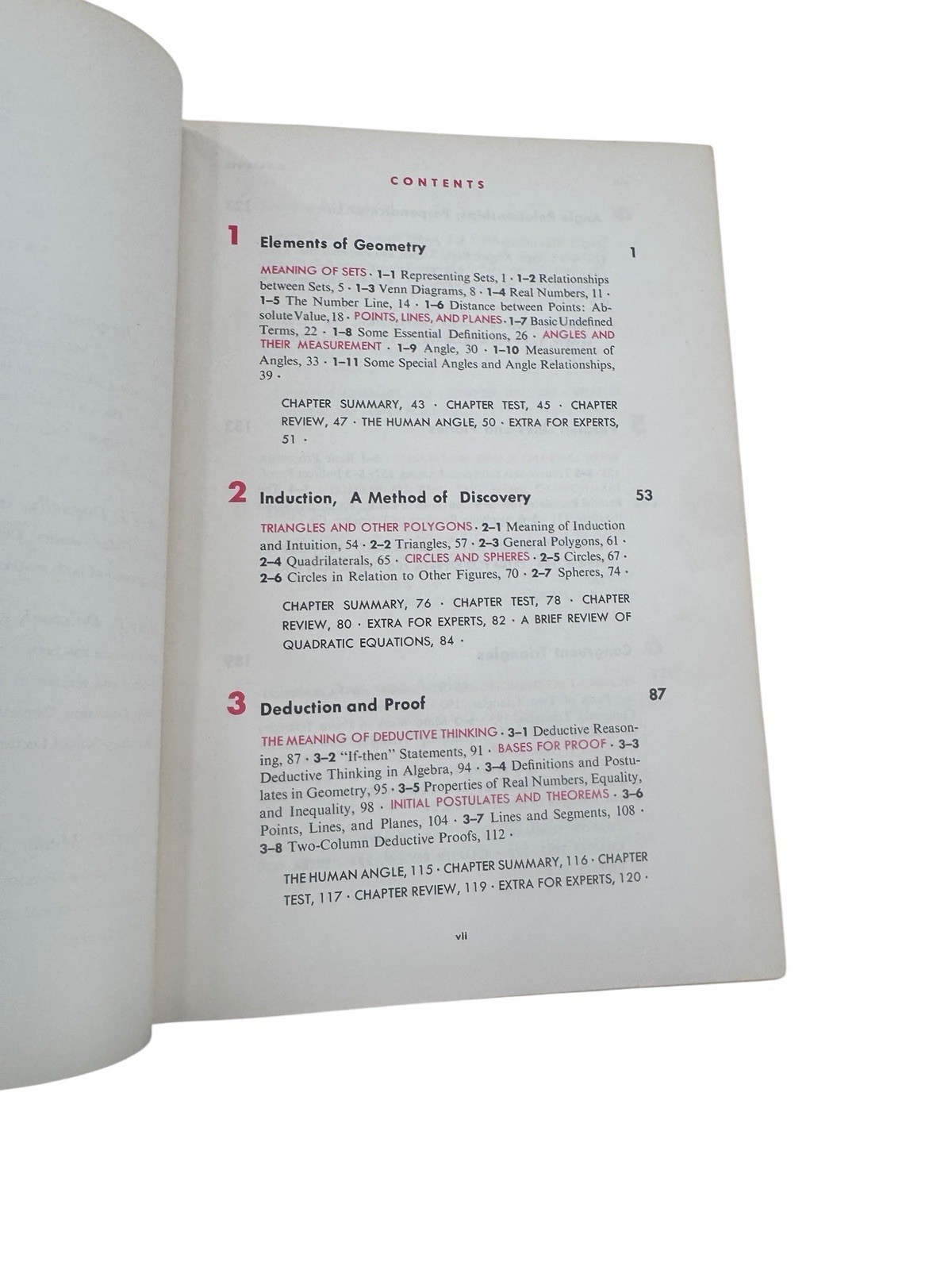 Modern Geometry Structure And Method 1965 By Jurgensen, Donnelly, & Dolciani