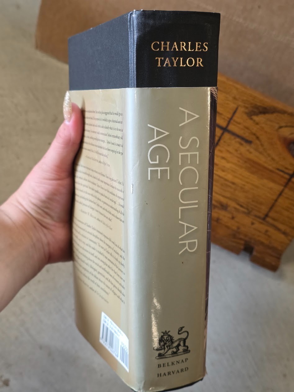 A Secular Age – Hardcover By Taylor, Charles hardcover w/dust sleeve, good cond