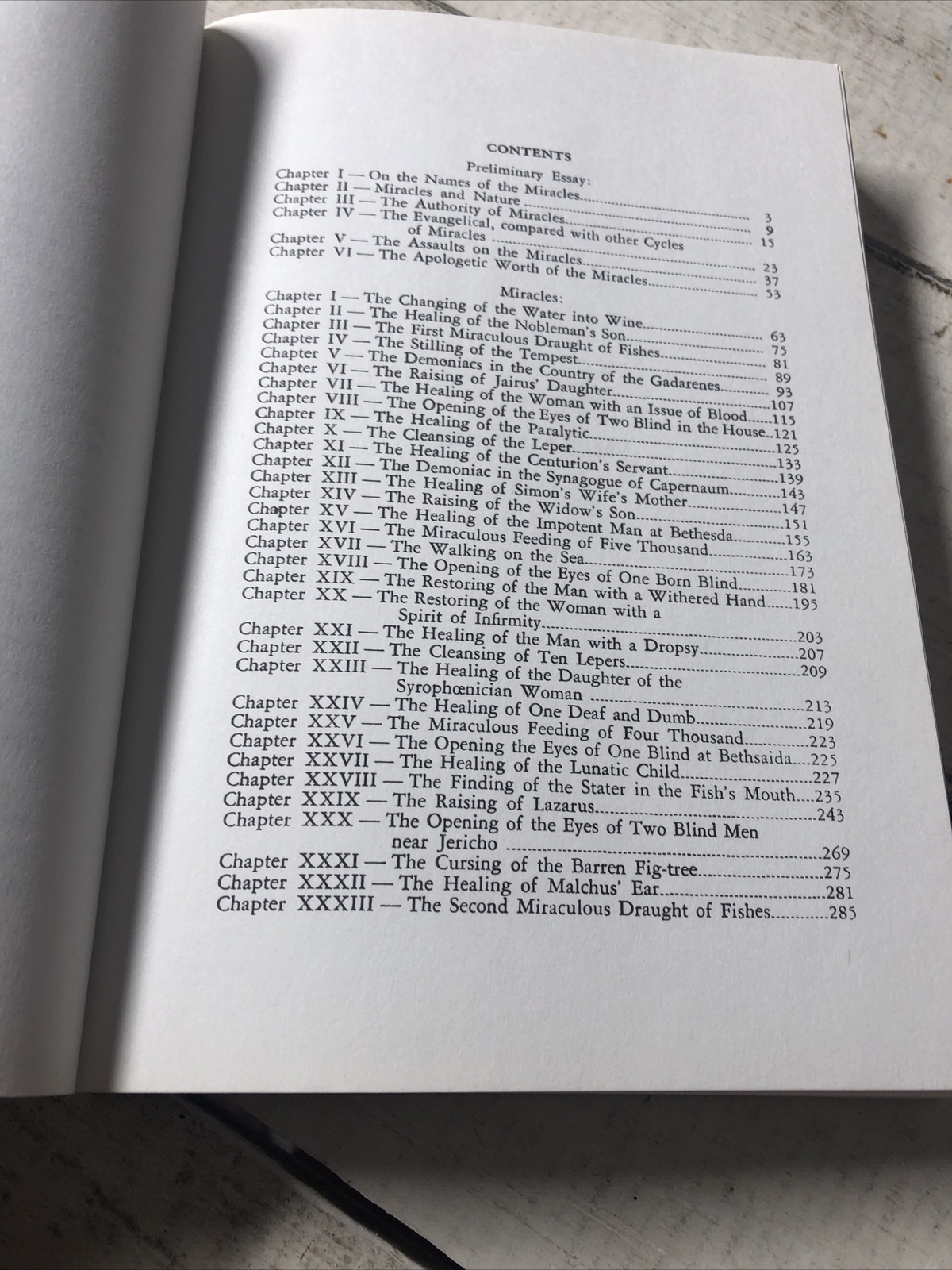 Notes on the Miracles of Our Lord Best seller Paperback
