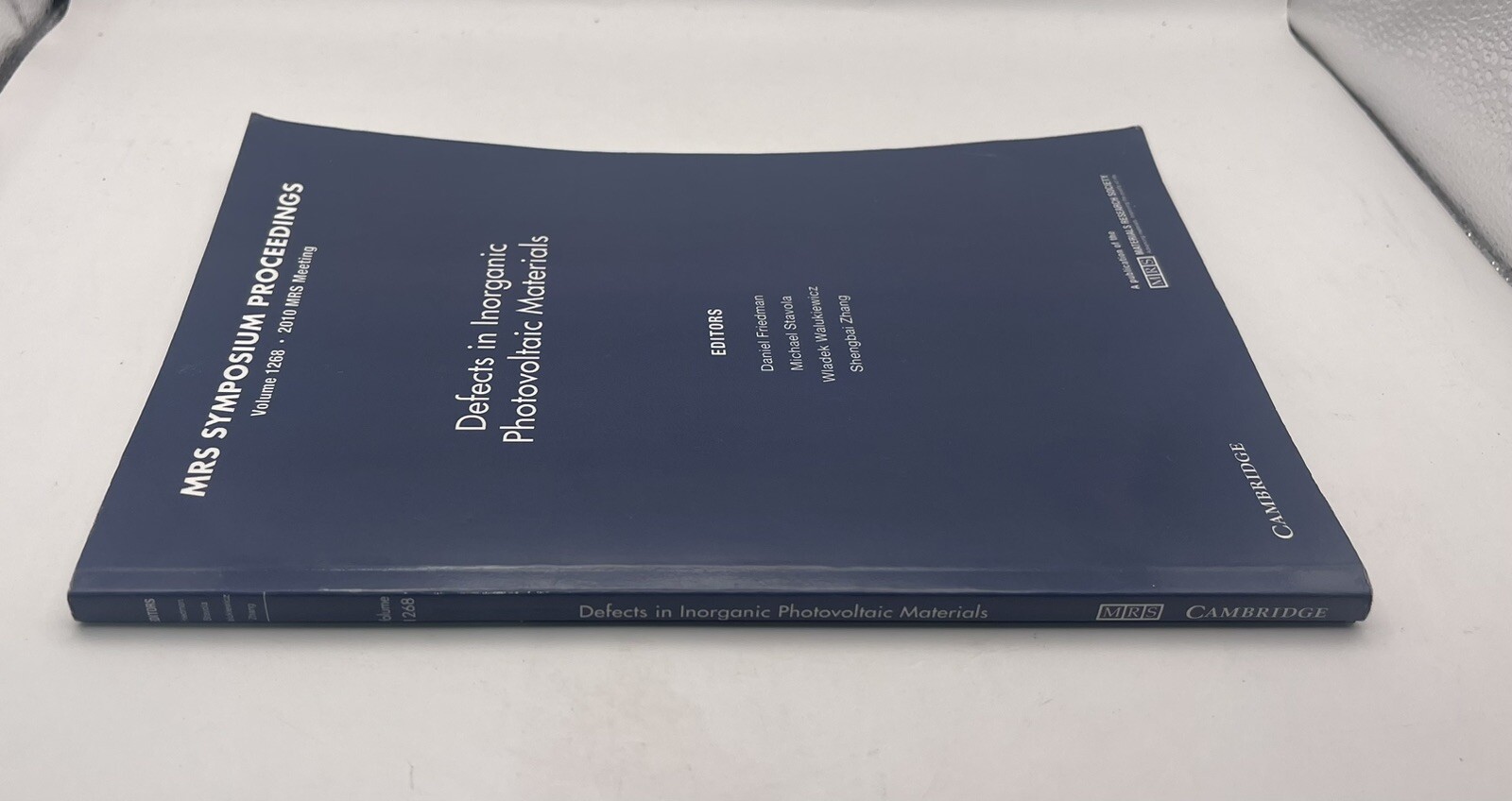Defects in Inorganic Photovoltaic Materials: Volume 1268 (MRS Proceedings)