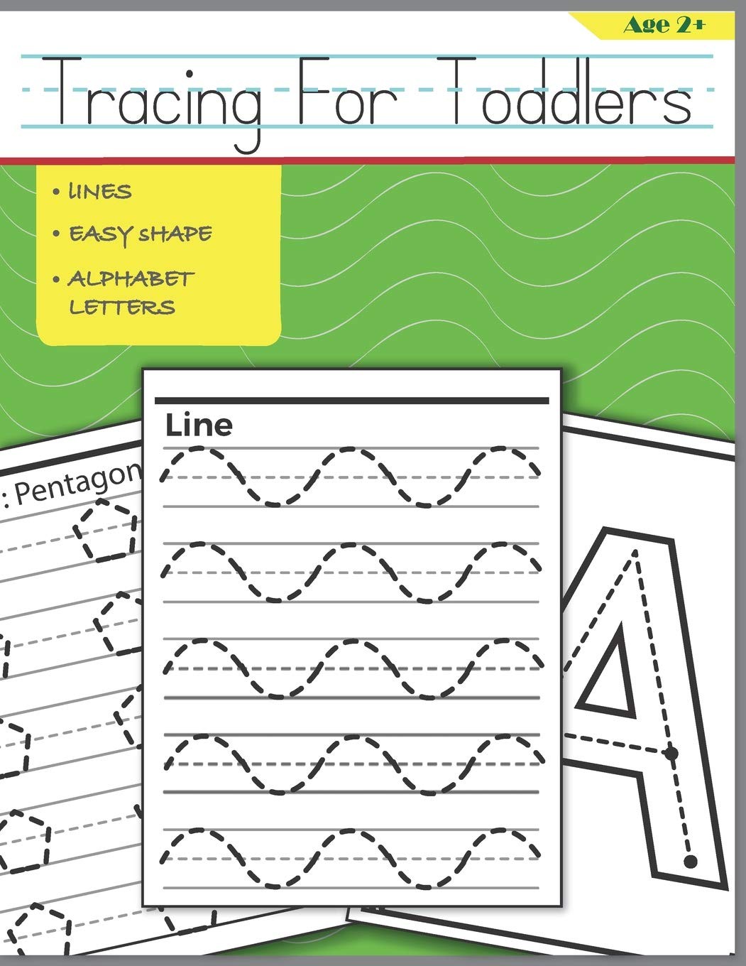Tracing For Toddlers: Beginner to Tracing Lines, Shape & ABC Letters (Fun Ki…