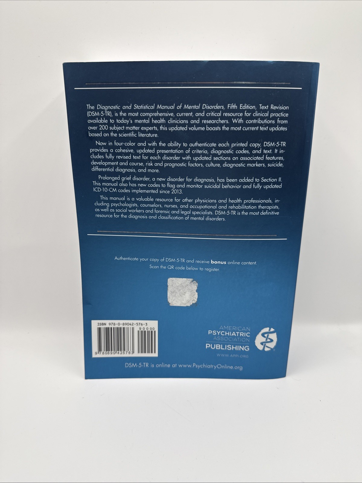 DSM-5-TR™Diagnostic and Statistical Manual of Mental Disorders (PB, 2022)