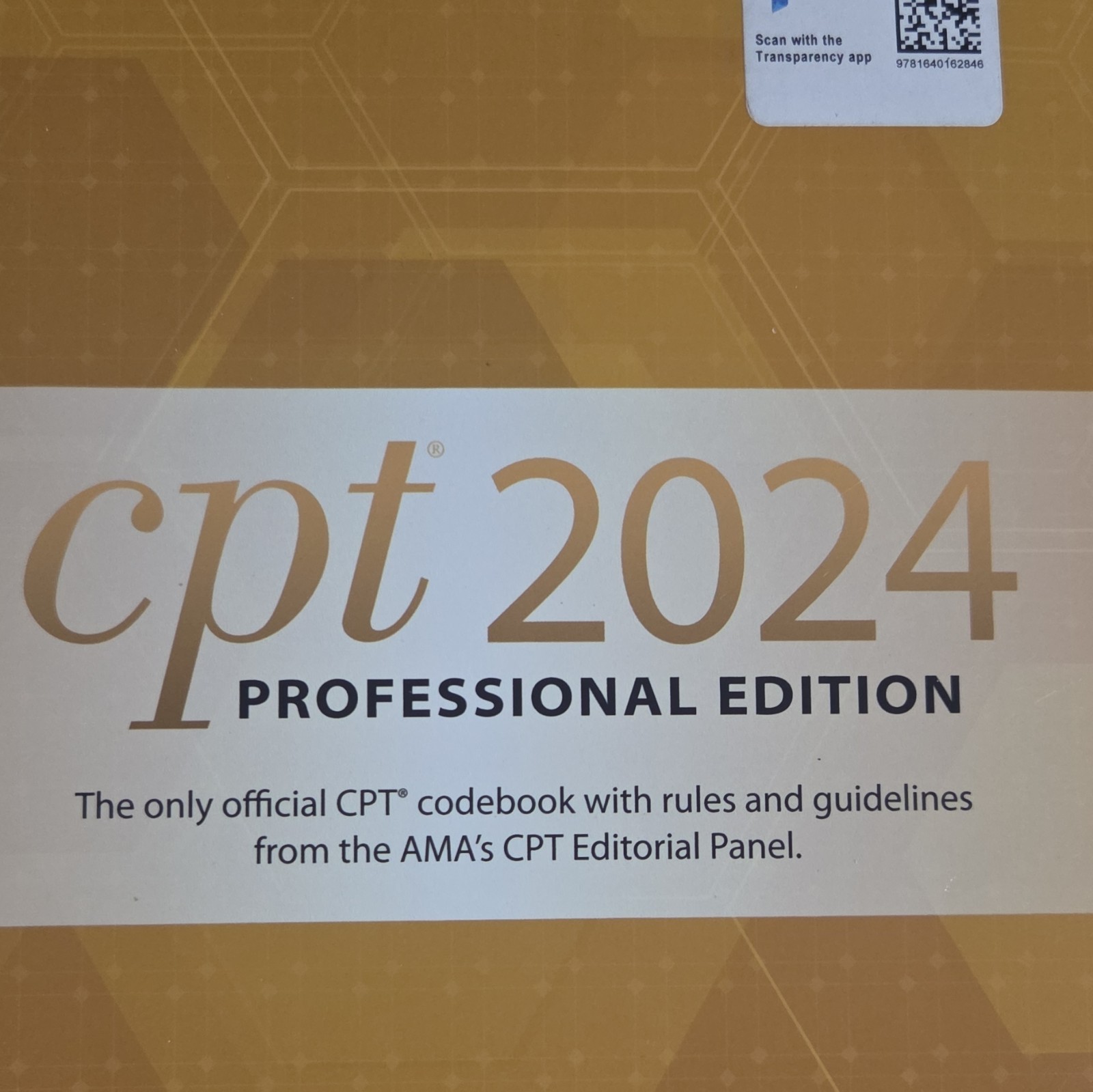 American Medical Association CPT 2024 Professional Edition Spiral Textbook